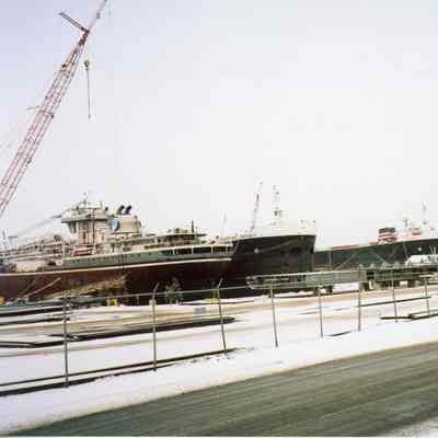 Wilfred Sykes, American Republic, and Buffalo at Bay Shipbuilding 2006
