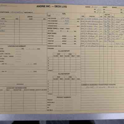 John Purves Ship Log