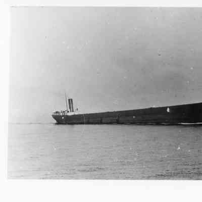 Cargo vessel underway