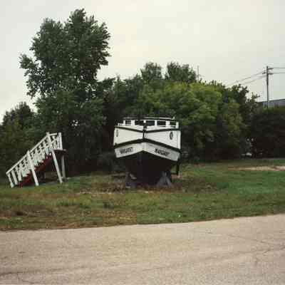 Fishing tug Margaret on display in Sturgeon Bay 1991