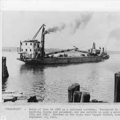 Carferry Transport underway 1937