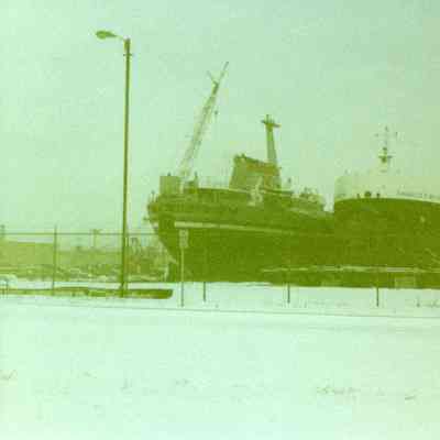 Edward L. Ryerson and Charles E. Wilson at Bay Shipbuilding 1998