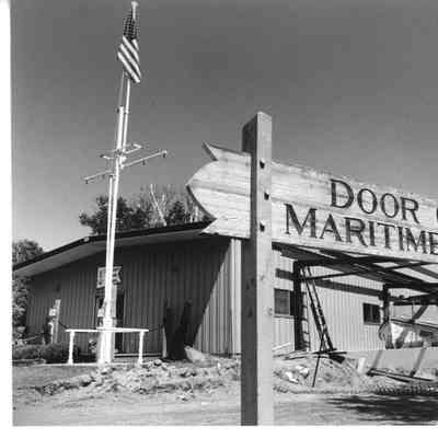 Hope in berth at Door county Maritime Museum Gills Rock 1992