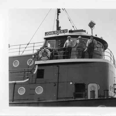 Four men onboard John Roen IV