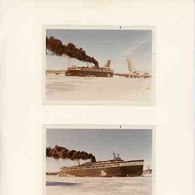 Two photos of City of Midland 41 with letter from Ronald Reagan
