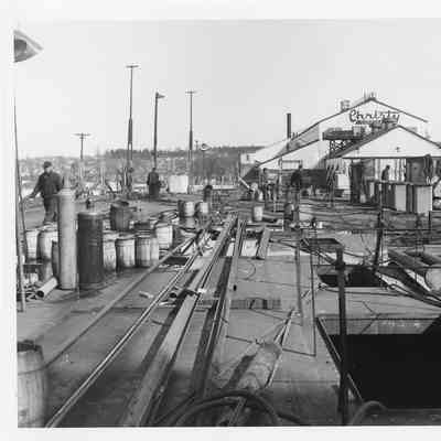 Badger worksite at Christy Corp March 10, 1952