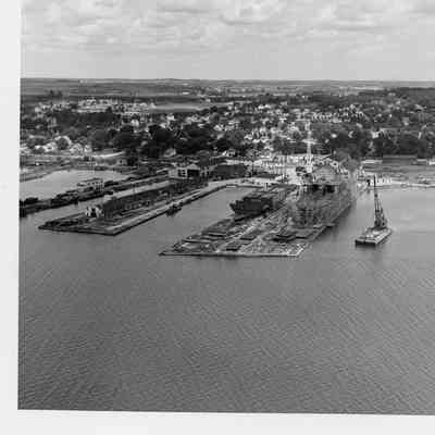 Aerial view of Christy Corp July 31, 1951
