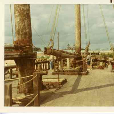 Deck of the Alvin Clark