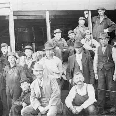 PBI crew postcard