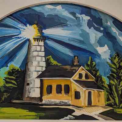 Cana Island painting