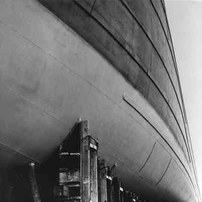 Edmund Fitzgerald showing underside and welding 1958