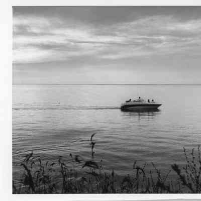 4 people fishing in boat 1993