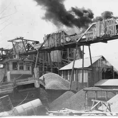 Rail trestle at Smith Quarry