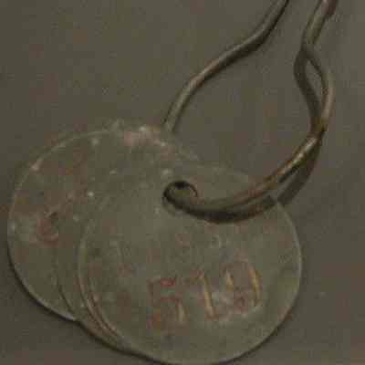 Leathem D. Smith Shipbuilding Identification Tag
