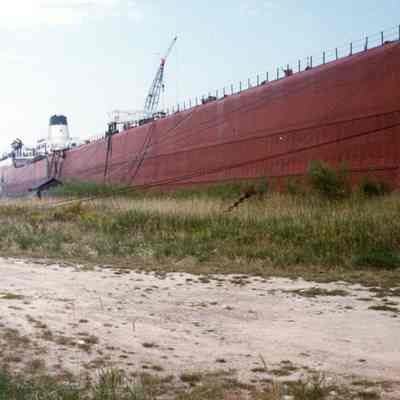 Roger Blough at Bay Shipbuilding 1987