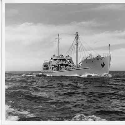 US Army FS-374 supply vessel underway