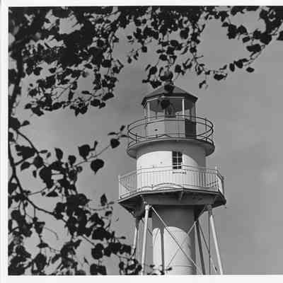 Top of Plum Island rear rangle light