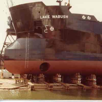 Lake Wabash with special ice breaking bow 1981