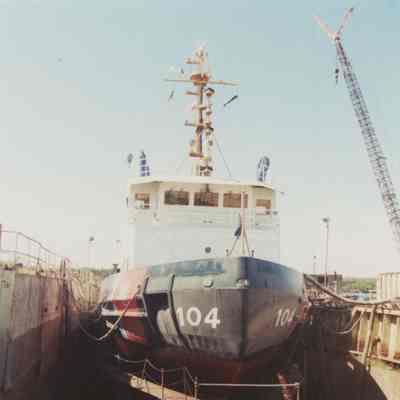 USCGC BISCANE BAY (104)