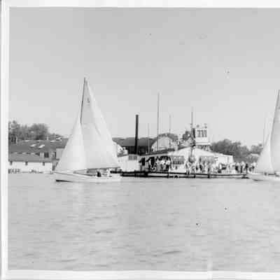 Regatta at Sturgeon Bay Yacht Club 1948