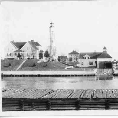 Sturgeon Bay Ship Canal taken from water side 1929-1930