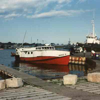 Fishing tug Susie Q. in Sturgeon Bay 1992