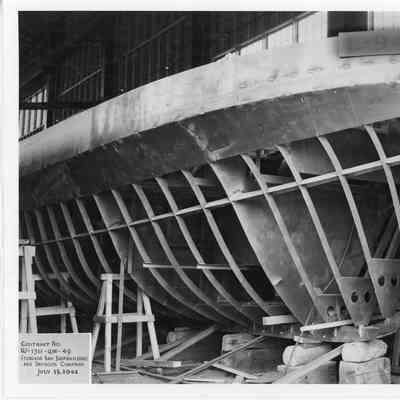 St Tug in framing July 15,1941