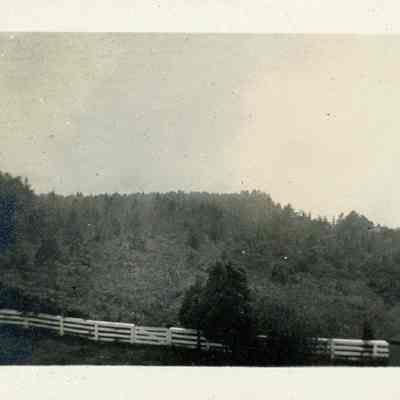 Fence near Eagle Bluff lighthouse 1916
