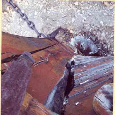 Alvin Clark looking down on starboard 1994
