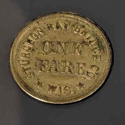 Sturgeon Bay Bridge Token