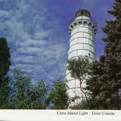 Cana Island Lighthouse Postcard