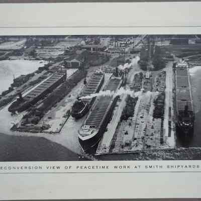Leathem d. Smith Shipbuilding Co Christmas Card