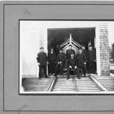 Crew of Plum Island Coast Guard Station