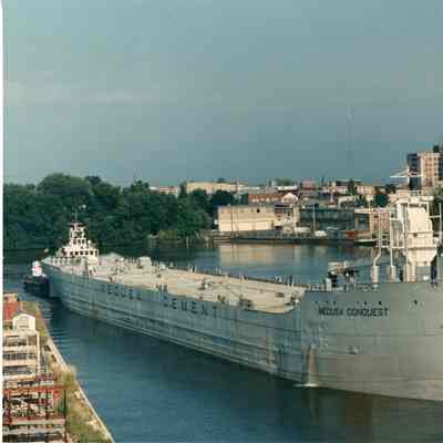 Medusa conquest in the Manitowoc river