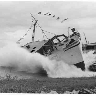 Eastward launching
