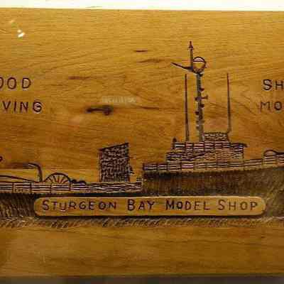 Sturgeon Bay Model Shop Sign