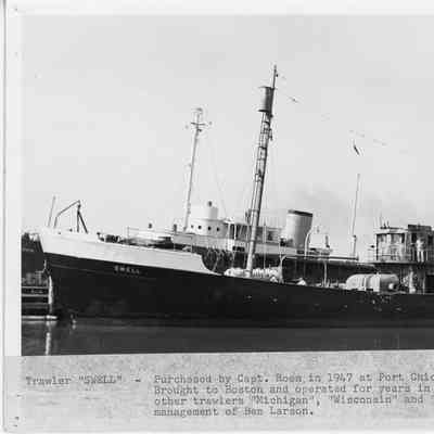 Trawler vessel Swell dockside