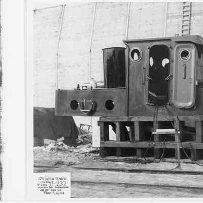 45' motor tender pilot house under construction at Sturgeon Bay Shipbuilding and Drydock Company February 15, 1943