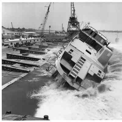 PBI aft view of launch of Captain Frank Medina