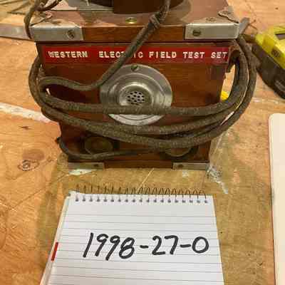 Telephone Field Test Set