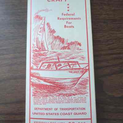 Federal requirements for boats brochure