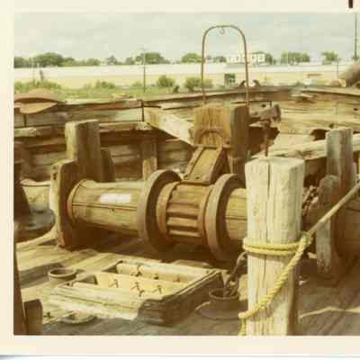Anchor Winch of the Alvin Clark