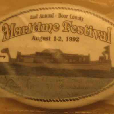 Door County Second Annual Maritime Festival Pin