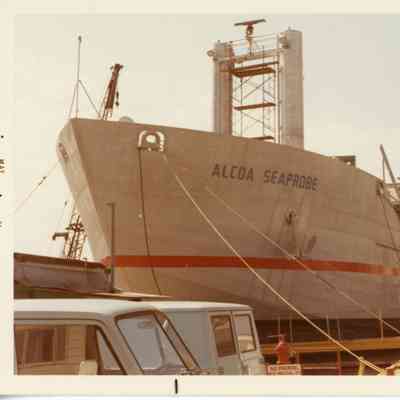 Alcoa Seaprobe under construction at PBI May 1971