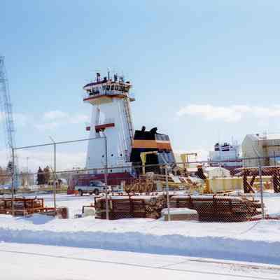 Integrated tug Dorothy Ann at Bay Shipbuilding