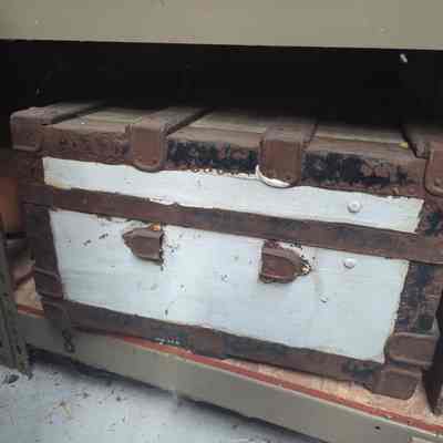 Iron and Wood Trunk