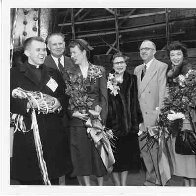Badger/Spartan christening party September 6, 1952