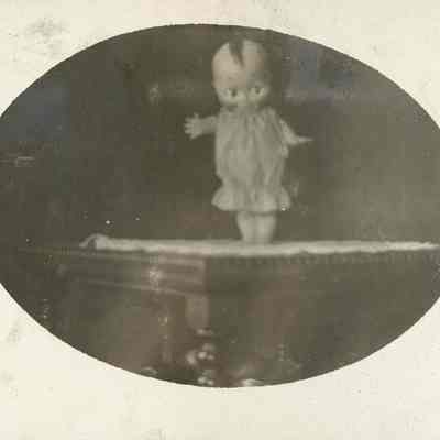 doll on table