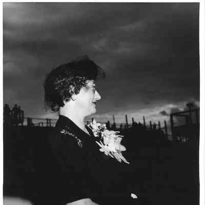 Mrs. John Butterweck sitting
