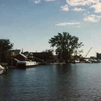 Fishing tugs Morning Star and Path Finder on the East Twin River 1986
